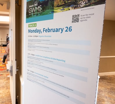 GWMS Agenda Signage