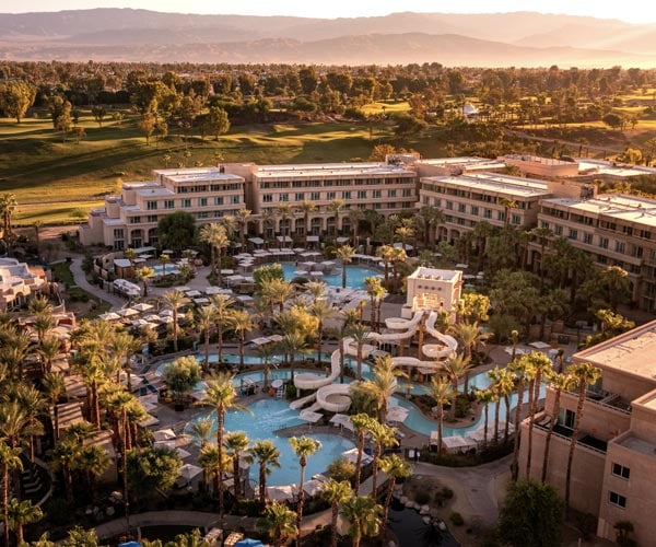 Grand Hyatt Resort building and pool